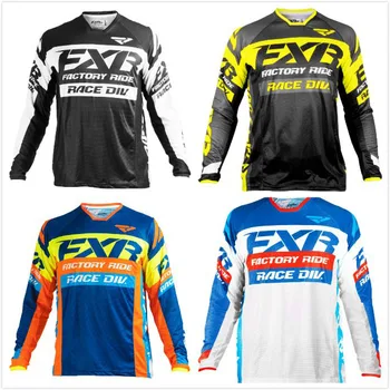 

2020 Motocycle Jerseys Motor XC Motocycle Mountain Bike Motocross Jersey XC BMX DH MTB T Shirt Clothes XXS TO 5XL FXR DH
