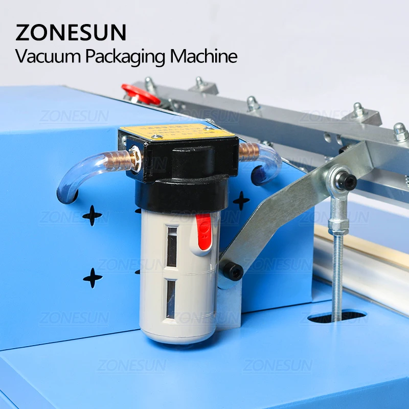ZONESUN DZ500T отделка риса коммерческий Вакуумный упаковщик промышленный Вакуумный пакет Настольный внешний насосный вакуумный запайки