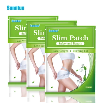 

30pcs=3bags Slim Patch Burning Fat Patches Slimming Sticker Keep Fit Weight Lose Product Chinese Herbal Medical Plaster D2147