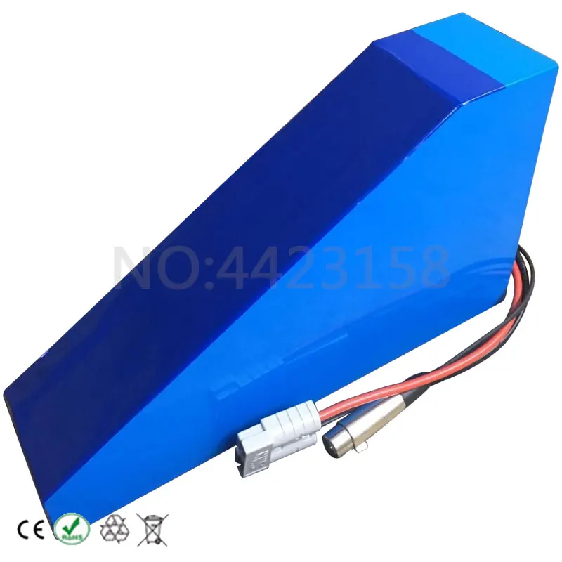 Sale 48V 20Ah Triangle Battery 48V 1000W 2000W Electric Bike Battery 48V 20Ah Lithium Battery with Bag+ 54.6V 5A Charger Duty Free 2