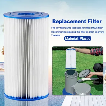 

Water Park Dirt Remove Pump Spa Portable Hot Tubs Home Dust Cleaner Easy Install Replacement Filter Swimming Pool Outdoor Garden