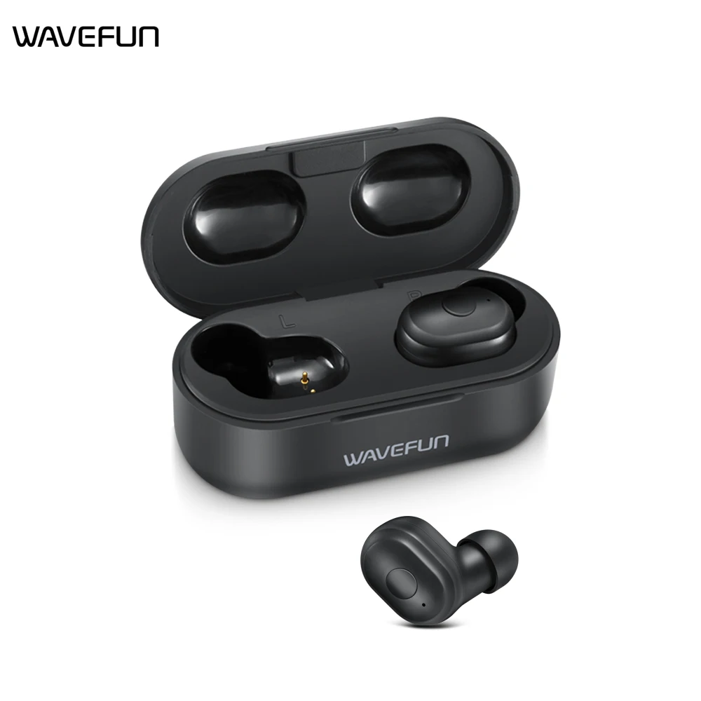 Wavefun X Pods 2L Bluetooth наушники беспроводные 5 0 AAC настоящие спортивные с микрофоном| |