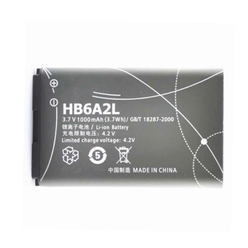 Новый Сменный аккумулятор 1000 мАч HB6A2L для Huawei C2823 C2827 C2828 C2829 C2856 C7189 C7260