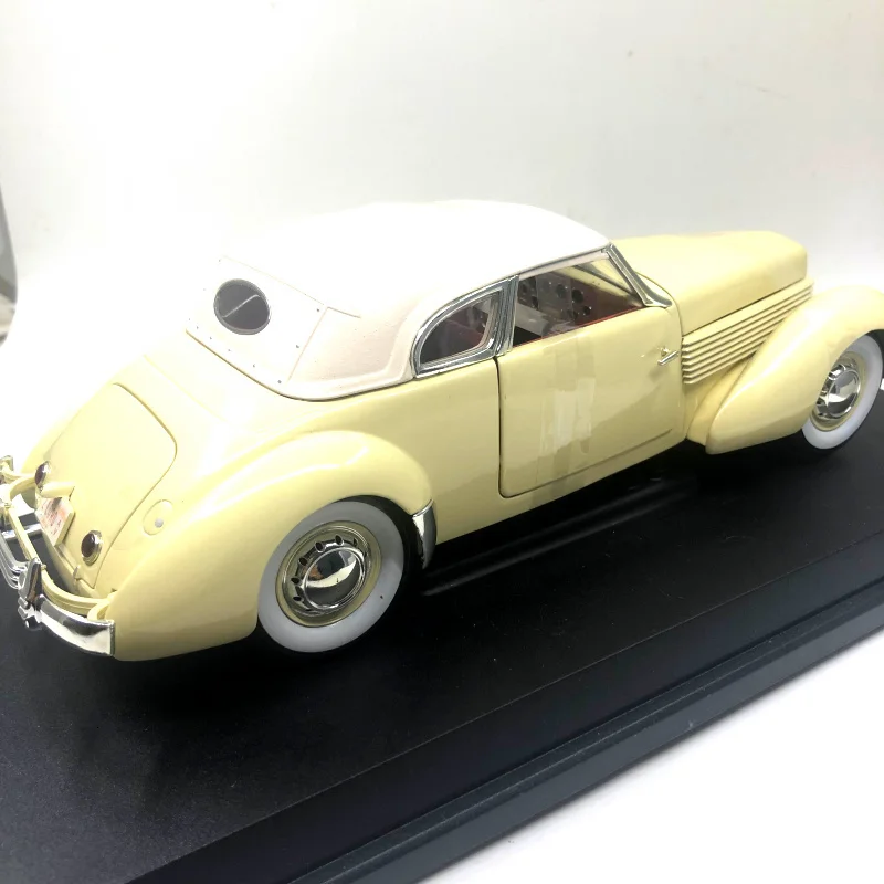 Rare 1/18 New Special Die-cast Metal 1936 Cord 810 Cote Model Car Home Display Collection Toys For Children