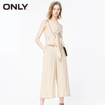 

ONLY Women Loose Fit Casual Straps Pants |119144515