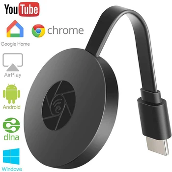 

WiFi Wireless Display Dongle TV Stick Full 1080P Chromecast HDMI Miracast DLNA TV Cast Display iOS/Android Chrome Google Home