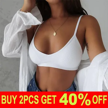 

Sexy Women Solid Strappy Vest Tank Top Summer Sleeveless Slash Neck Tanks Beach Women Sports Tank Tops Hot Dropshipping