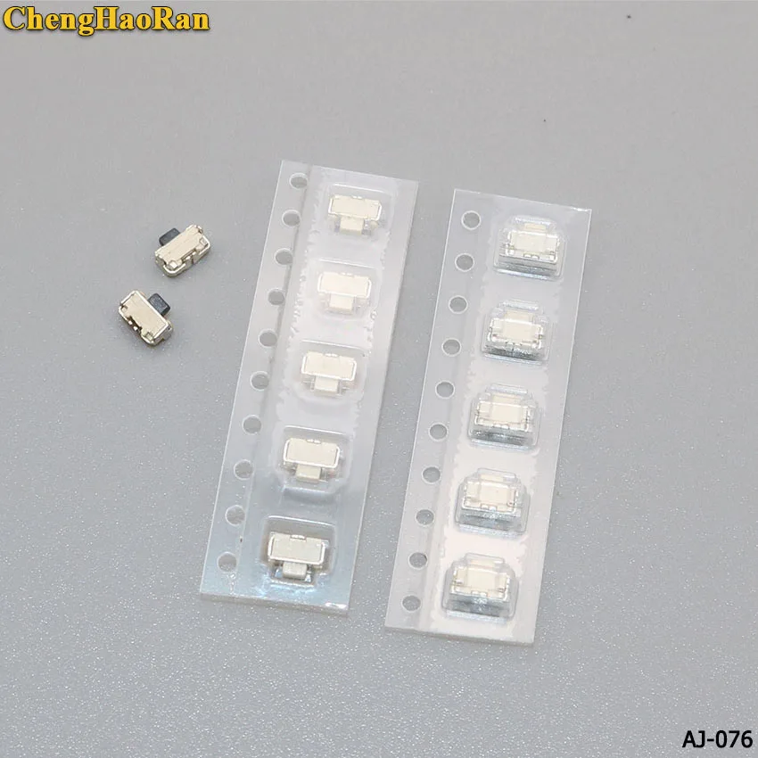 ChengHaoRan Patch side press For phone power button For tablet MP3/MP4 button jog tact switch vertical set 10