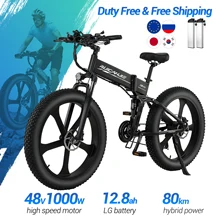Bicicleta elétrica bicicleta elétrica da sujeira mountain bike pneu gordo bicicleta elétrica praia ebike 1000w 48v carro elétrico e bicicleta bateria kit
