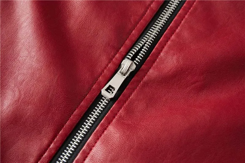 Mcikkny Men's Pu Leather Jackets And Coats Fleece Lined Motorcycle Faux Leather Top Clothing For Male Size L-3XL Windbreak (1)