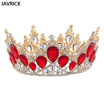 

Vintage Crystal Crown for Women Wedding Bridal Tiara Flower Crown