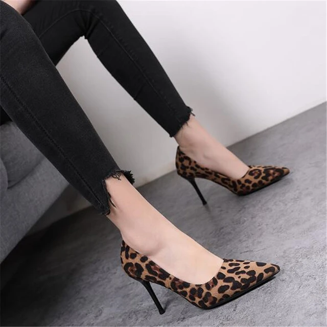 Update more than 161 comfortable leopard heels best esthdonghoadian