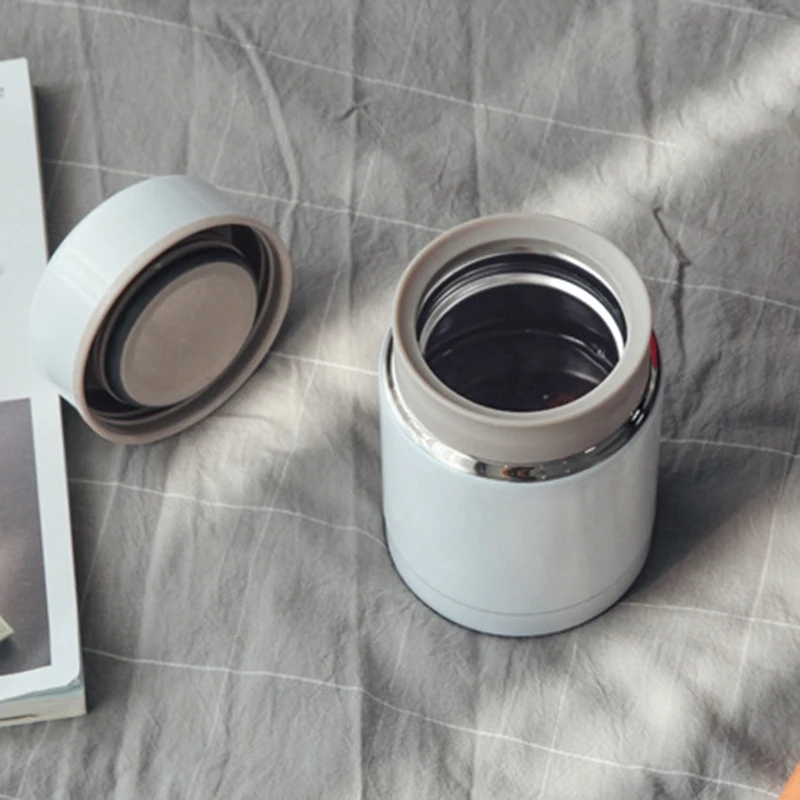 400 мл Термос для еды термос с вакуумной изоляцией контейнеры супа нержавеющая