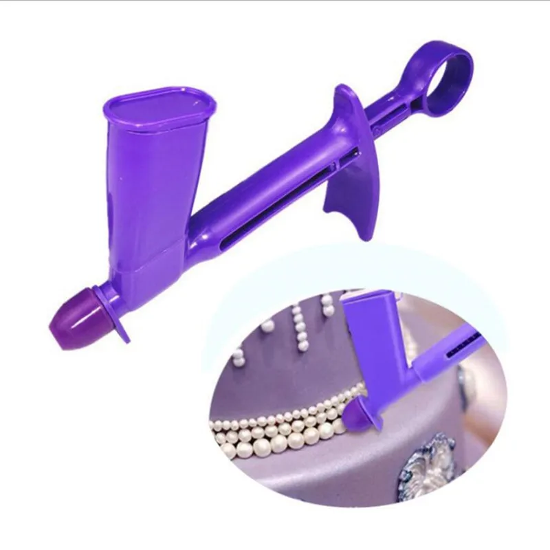 Aplicador De Perlas Para Decorar Pasteles - 4 Cabezales Intercambiables, Tamaño Perlas 3-6 Mm