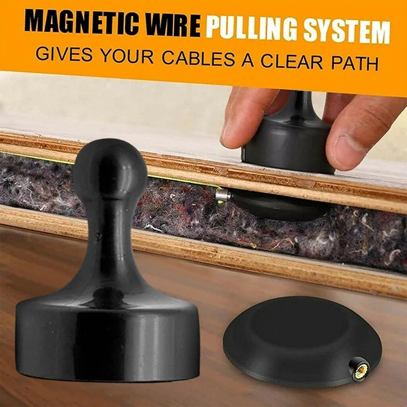 Magnetic Cable Fishing Tool Kit magnetic Threader Professional Snap Wire Puller Guider Running for | Инструменты
