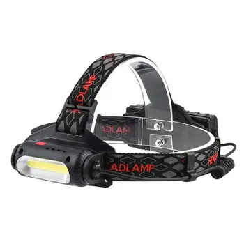 

3 Modes Warning Headlamp Rotate 360 Degrees Headlight Multi-Purpose Outdoor Head Light USB Charging For Camping Hunting Working