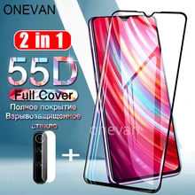 2в1 стекло для камеры Xiaomi redmi note 8 pro Защитная линза для экрана на redmi note 8 pro mi 9t mi 9t защитное стекло