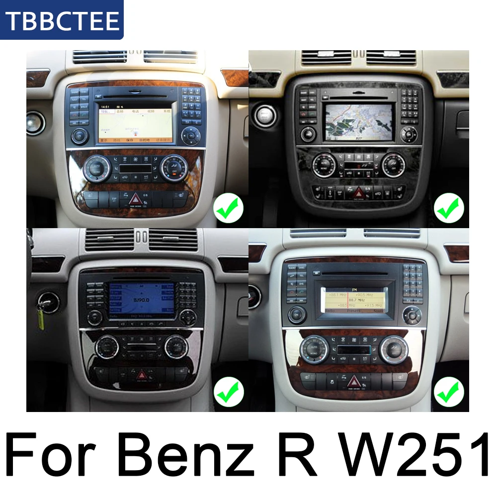 Для Mercedes Benz R Class W251 2006~ 2013 NTG Авто Радио автомобильный dvd-плеер на основе Android gps навигация Wifi карта мультимедийная система