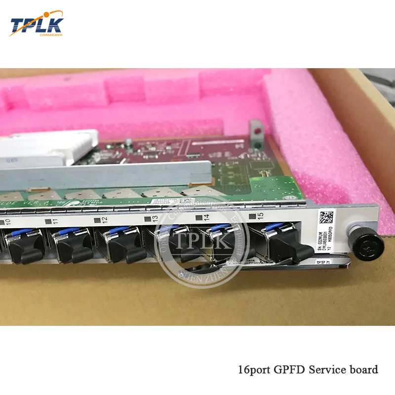 20% скидка Tarjeta GPON оригинальный GPFD C ++ 16 портов с деталями SFP для MA5608T MA5680T|Кабели