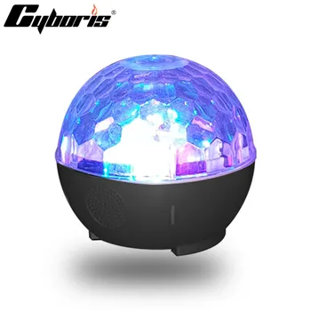

Bluetooth Disco Party Lights Speaker 9 Colors Remote Control MP3 Player for Parties/DJ/Bar/Christmas party Lights/KTV/Stage