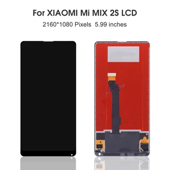 

100% Test For Xiaomi Mi Mix 2S LCD Display 10 Touch Screen Panel XIAOMI Mix2S LCD Digitizer Assembly Replacement Repair Parts