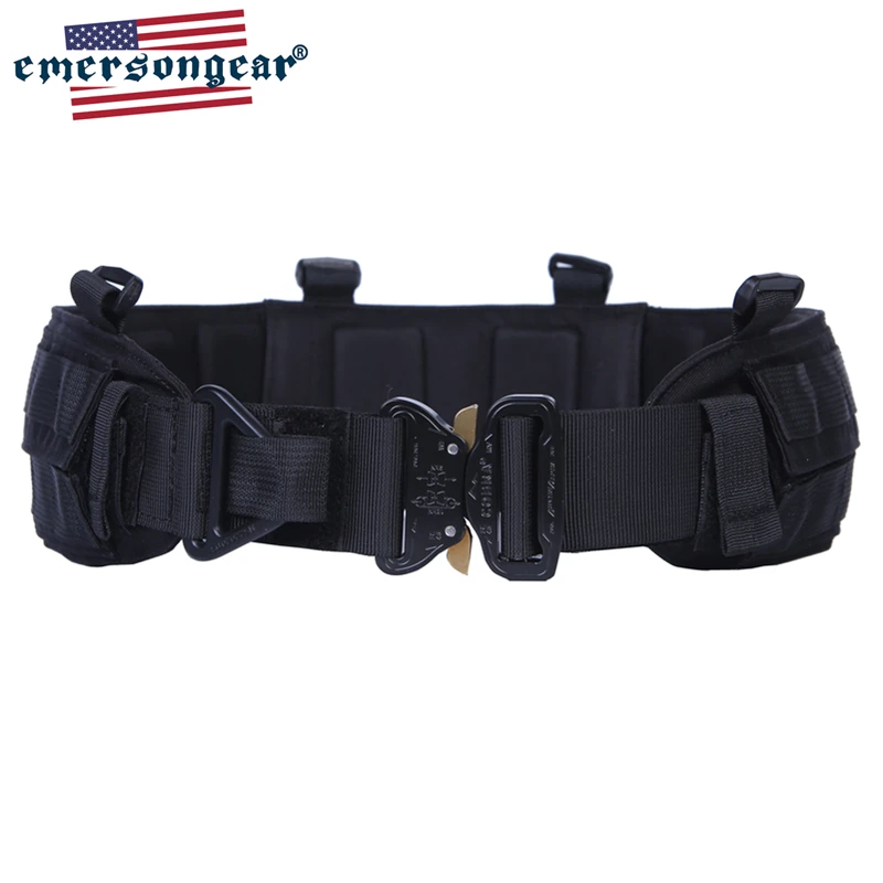 Emersongear тактический ремень Молл Боевой пояс с подкладкой Кобра пряжки 500D из