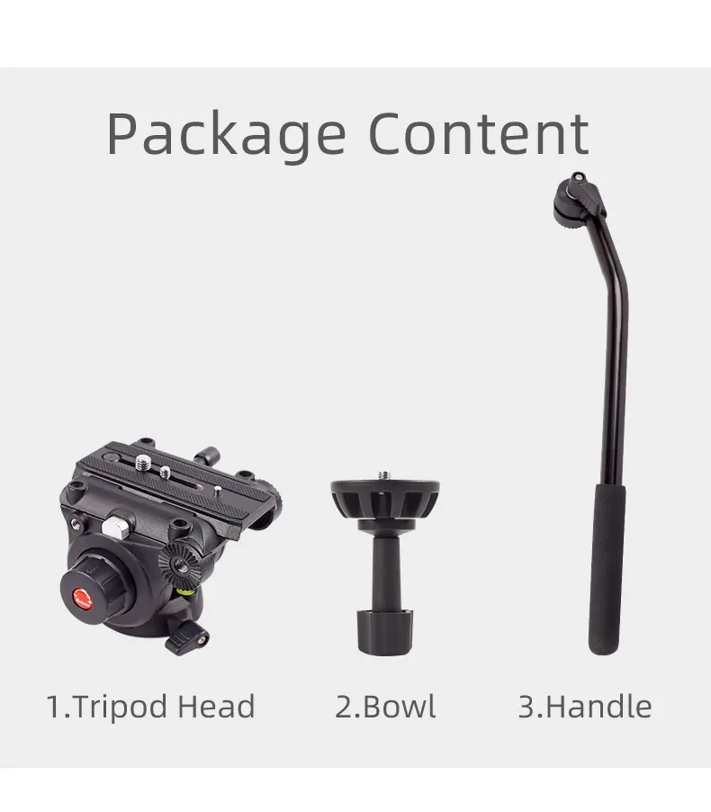 Cabeças de tripé
