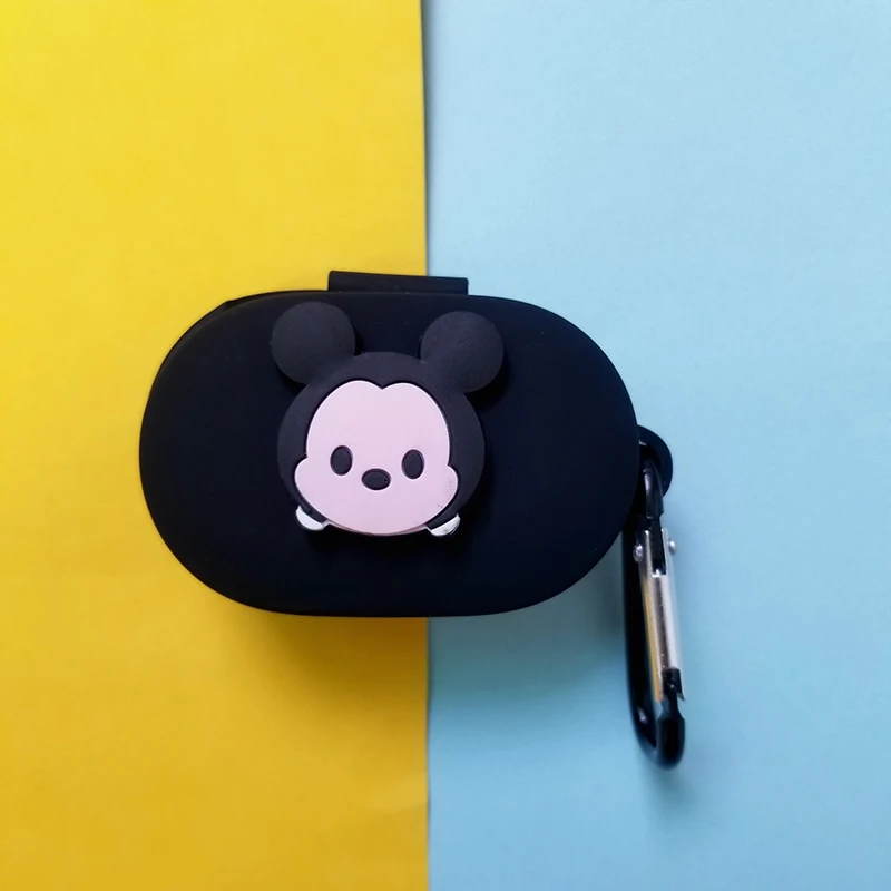 Милый мультяшный чехол для наушников для Xiaomi Redmi Airdots чехол силиконовый чехол Bluetooth чехол для наушников с крючком для Redmi Airdots