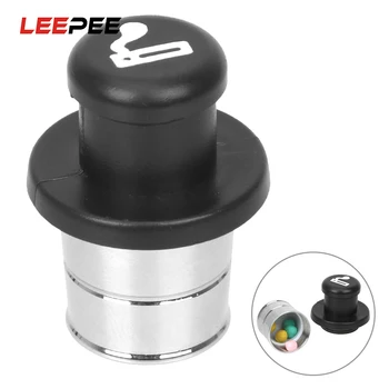 

LEEPEE Mini Storage Box Fake Cigarette Lighter Portable Car Ornament Sealed Storage Creative Design Interior Accessories