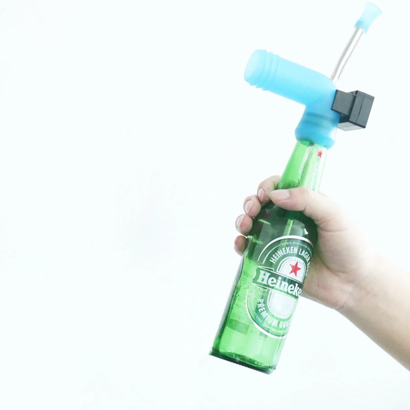 Christmas 2022 Bottle Funnel Vision Christmas Promotional New Product Double Beer Snorkel , Bottle Drinking  Bongs With Timer For Party|Noise Makers| - Aliexpress