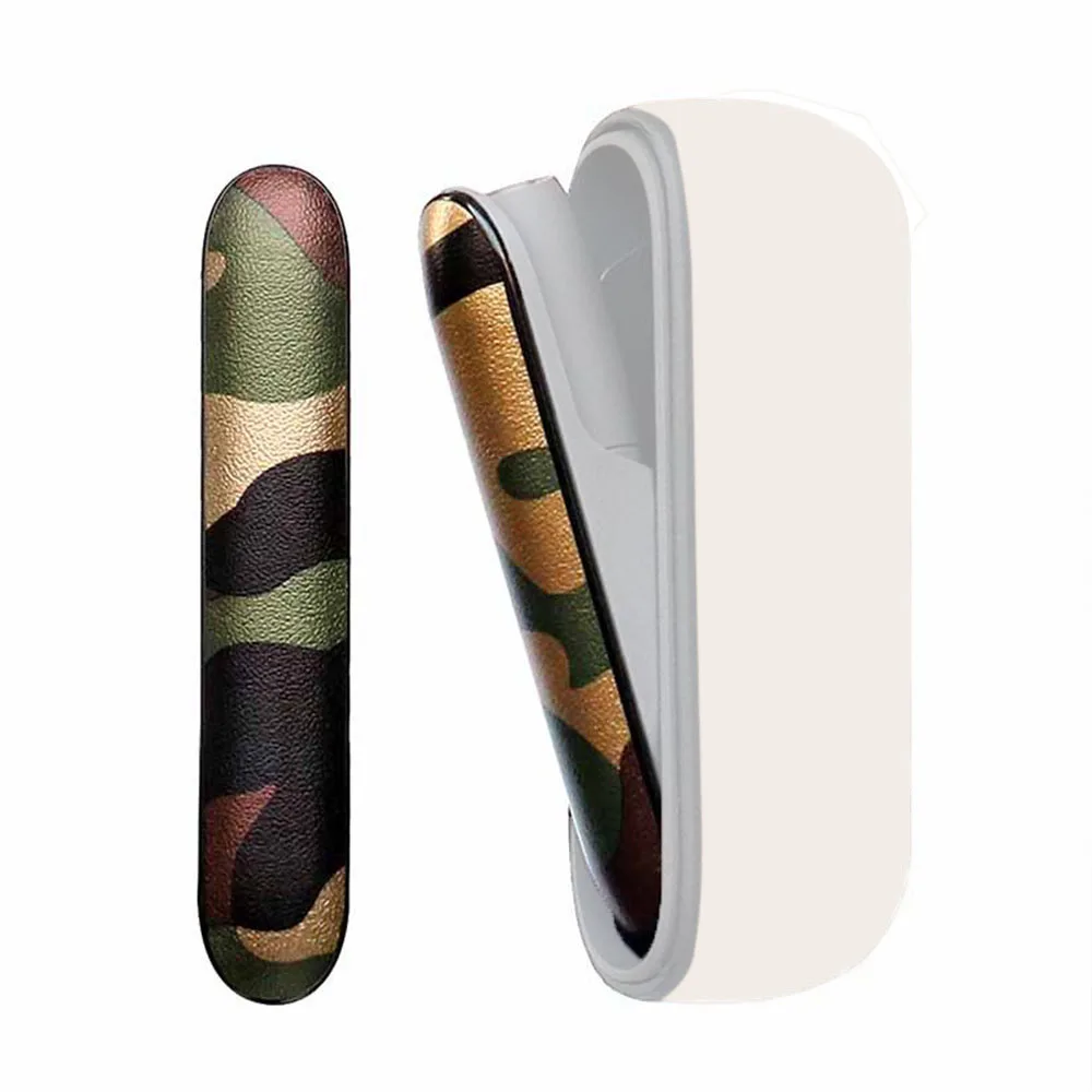 4 Colors Camouflage Leather Case for iqos 3.0 duo Pouch Case and Side Cover Holder Box for iqos 3.0 Protective Shell Accessories