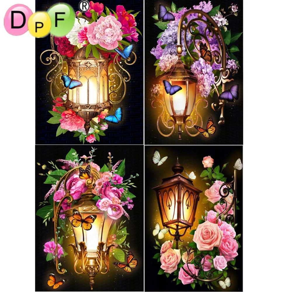 DPF 5D круглая/квадратная полноформатная алмазная живопись вышивка крестиком