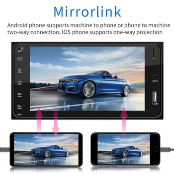 

7 inch Bluetooth Car MP5 Player Navigator multimedia Player For Android System For Toyota multimedia player Car Aid Accessories