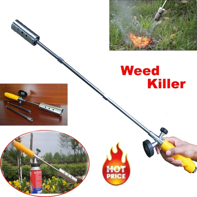 Garden Propane Weed Burner Torch Weed Kill Grass Shrub Butane