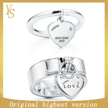 YS tif кольцо Стерлинговое Серебро Модный классический стиль женские ювелирные изделия красивые