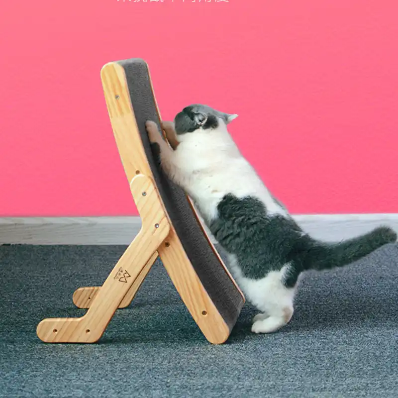 Kitten Scratch Board Cat Wall mounted Scratcher Pad Cat Claws Care Toy