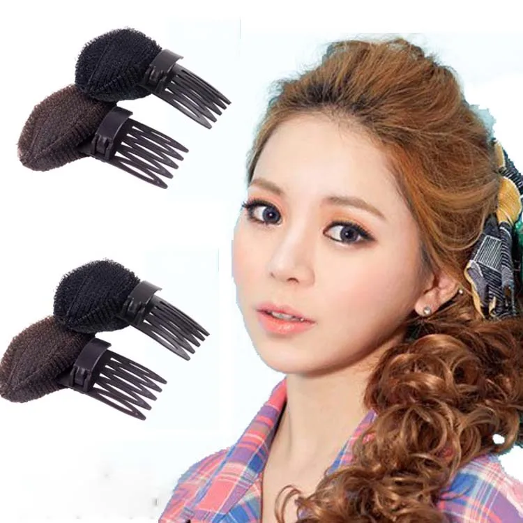Front Hair Buds Pad Hairpin Princess Head Heightening Device Bangs Stickers Accessories Headwear | Красота и здоровье