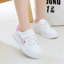Best Offers Kids Sport Shoes Spring Fashion Girls Sneakers Princess Flat Children Girls Infant Student Running Shoes White STQ003 Best Offers Kids Sport Shoes Spring Fashion Girls Sneakers Princess Flat Children Girls Infant Student Running Shoes White STQ003