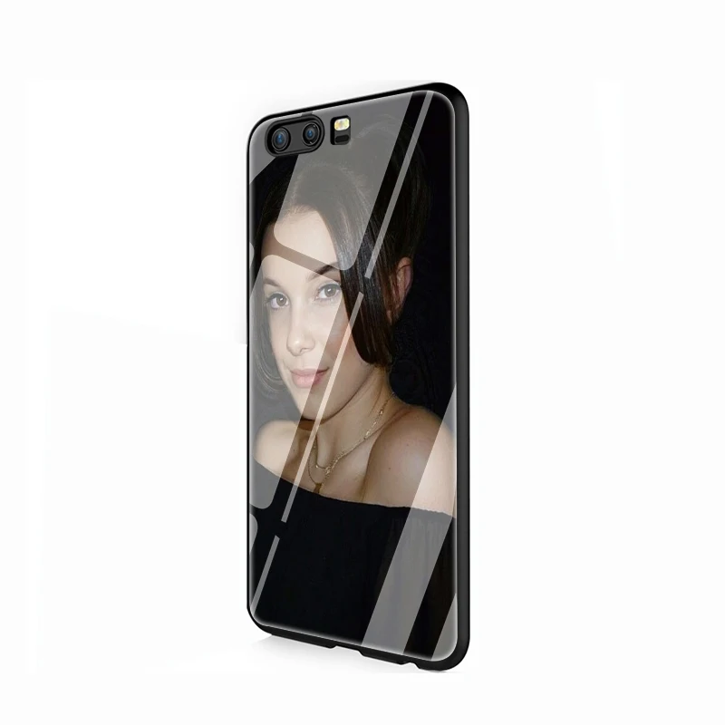 G9 EWAU Millie Bobby коричневое закаленное стекло для телефона чехол для Huawei P10 P20 P30 mate 20 Lite pro P Smart Y6 Y9 Honor 8X9 10 - Цвет: G9