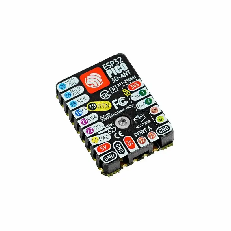 Oficial M5stamp Pico Peças M5stack Quadro demonstração - Imagem 3