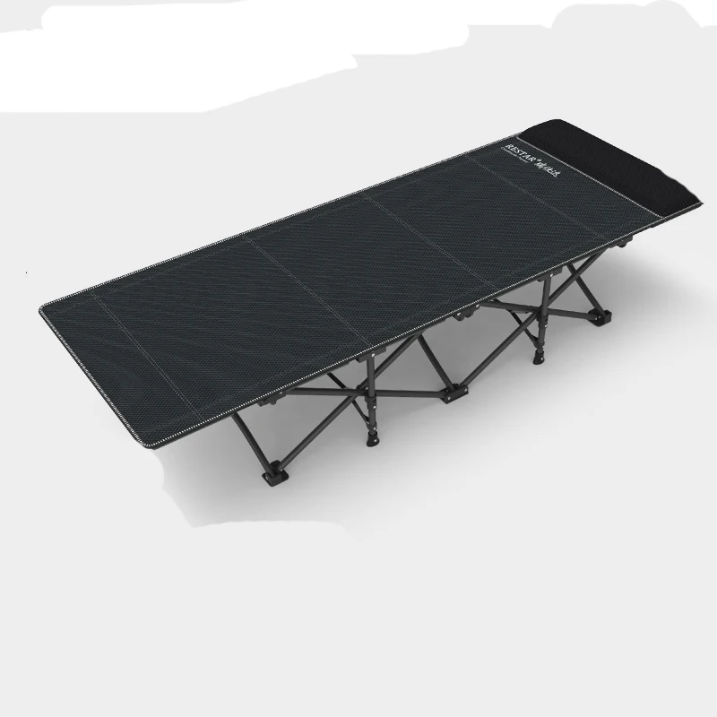 

Folding Bed Portable Single Nap Simple Bed Office Couch Escort Camp Bed Composite Fabric folding bed