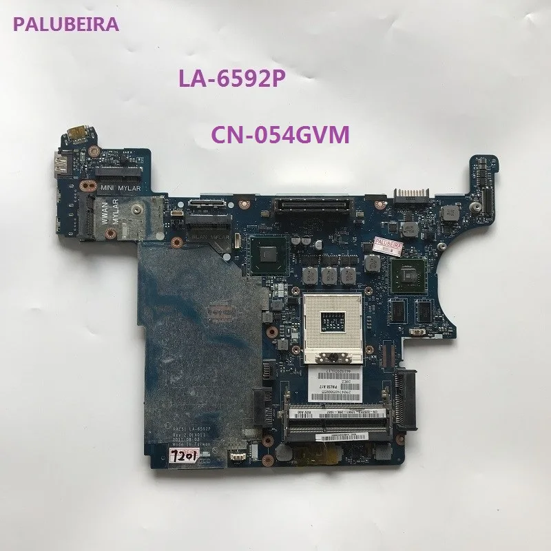 PALUBEIRA материнская плата для ноутбука Dell E6420 LA-6592P CN-054GVM полностью протестирована