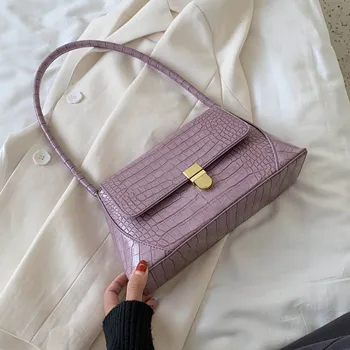 

Stone Pattern Shoulder Bags For Women 2020 Small Handbags Female Luxury New Design Hand Bag Lady Travel Hand Bag