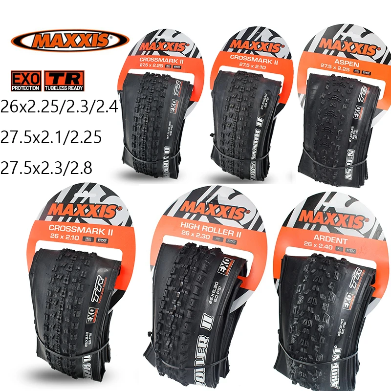 1Pc Maxxis 26 Mtb Banden 26x2.25/2.3/2.4 27.5x2.1/2.25/2.3/2.8 Vouwen Band  Exo Bescherming Tr Tubeless Klaar Mountainbike Banden|Bicycle Tires| -  AliExpress