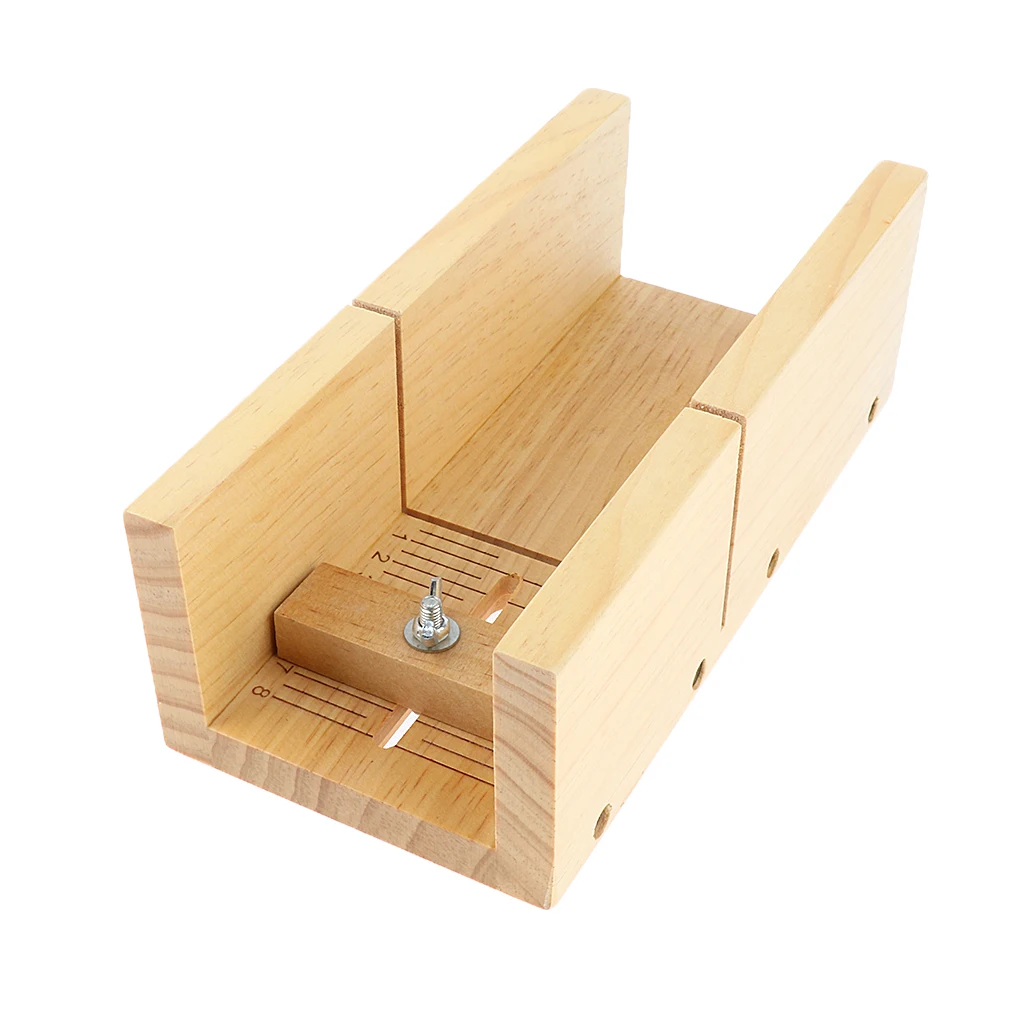 Pine Wood Loaf Soap Cutter Molds Handcrafts Soap Beveler Slicer DIY Tool