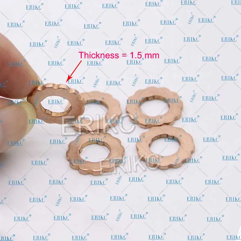 Heat Shield Copper Washer F00RJ02175 Diesel Injector Copper Washer F00R J02 175 Auto Injection Copper Ring F 00R J02 175 (7)