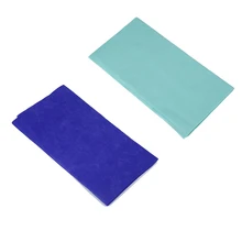 2 сумки 50x50 см папиросная бумага вечерние подарочная упаковка-Королевский синий и синий светильник