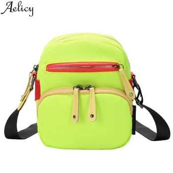 

Aelicy 2019 New Canvas Crossbody Bags For Women Shoulder Messenger Bag Women Travel Handbag Simple Ladies Zipper Shoulder Bag
