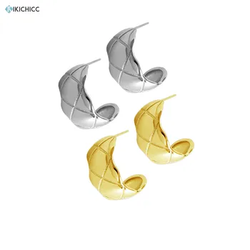 

Kikichicc 925 Sterling Silver Large Circle Earing Ladle 2020 Fashion Piercing Ohrringe Women Rock Punk Statement Jewels