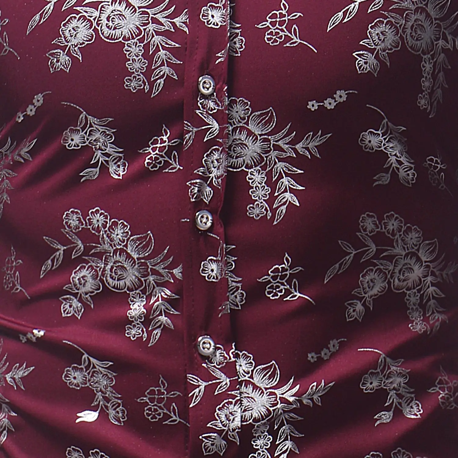 Мужская модная черная рубашка с цветочным принтом Chemise Homme, брендовая приталенная рубашка с длинным рукавом, мужская повседневная деловая рубашка